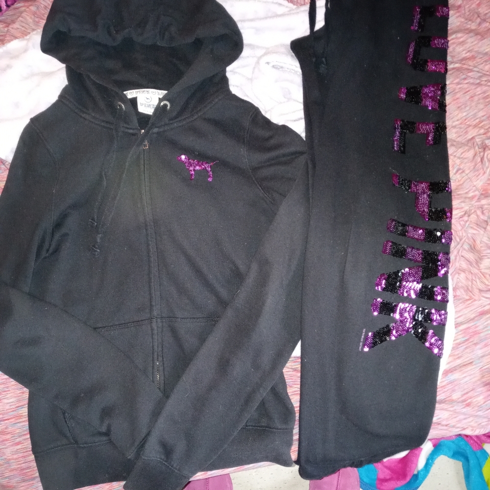 Pink Victoria Secret Bling Outfit